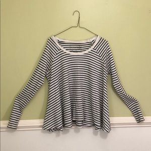 Free people swing ribbed sweater, S